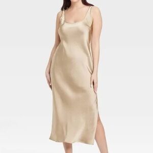 NWT A NEW DAY MIDI SLIP DRESS